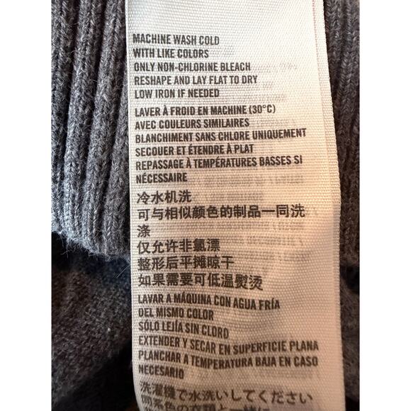 Vintage 90s Abercrombie & Fitch Cashmere Blend V-Neck Sweater – Men’s XXL - Picture 7 of 7